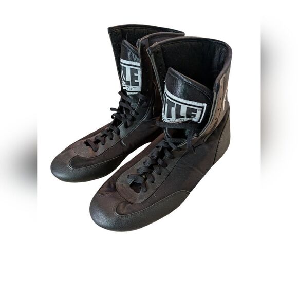 Title Boxing Speed-Flex Encore Mid-Lenght Boxing Shoes - Picture 2 of 7